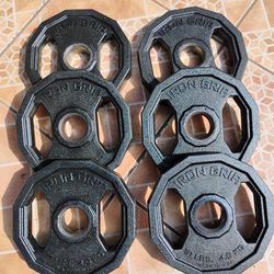 Weights Iron Grip ( 6x10) Olympic  New