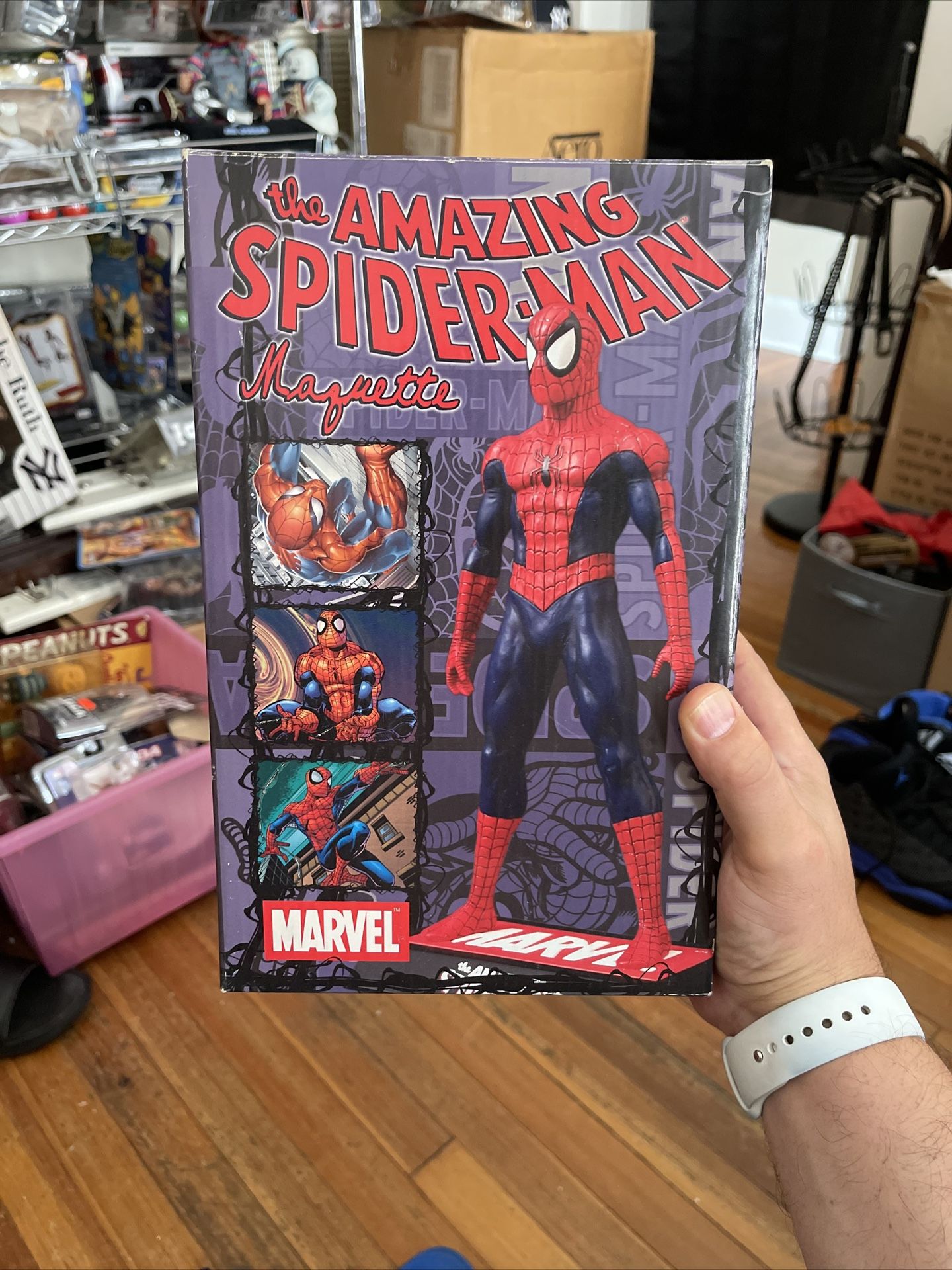 The Amazing Spider Man Marquette Statue