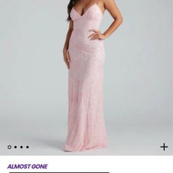 Windsor Pink Sequin Dress