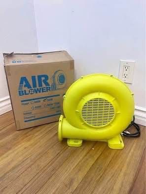 Bounce House Blower, 750W 1.0HP Powerful Inflatable Blower Portable Air Pump for Inflatables, Bubble