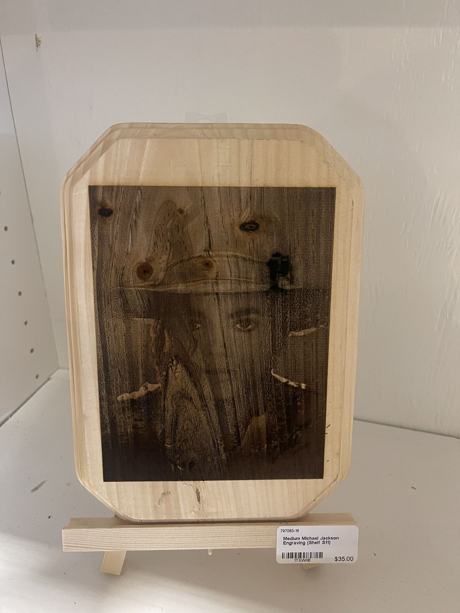 Michael Jackson Engraving Portrait