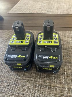 Ryobi Batteries