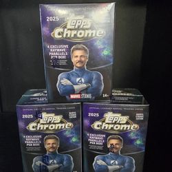 Topps Chrome Marvel Blaster Box