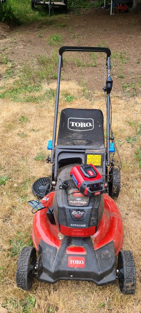 Toro Flex Force 60v Lawn Mower