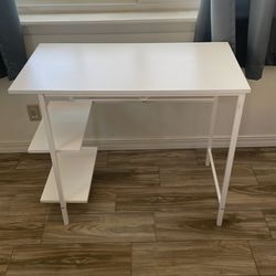 White desk