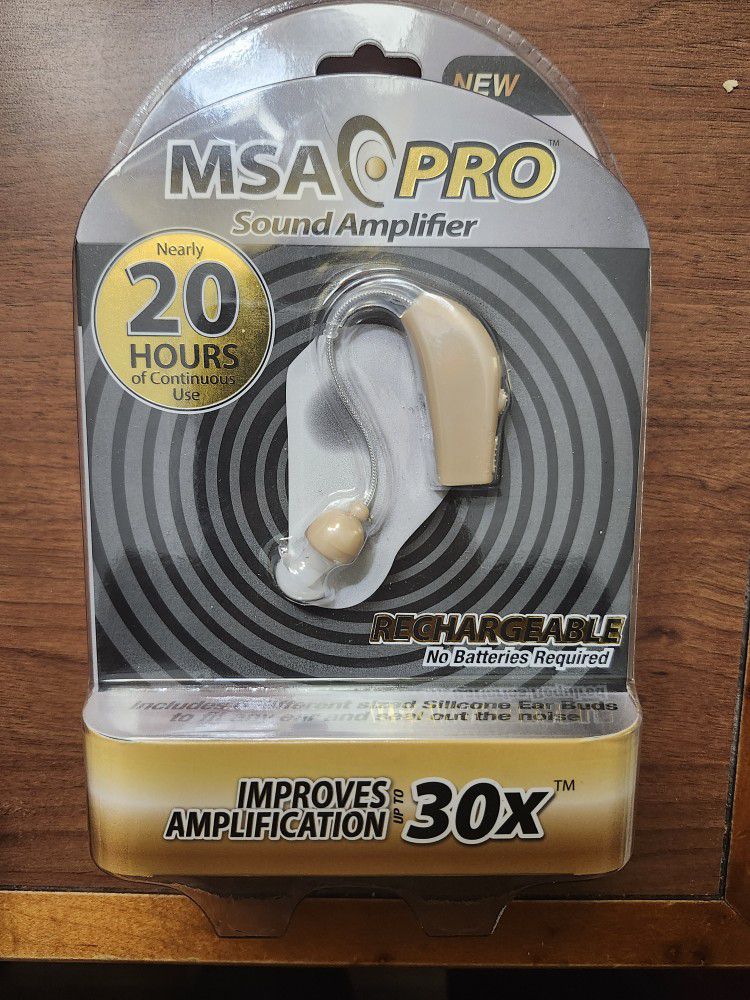Msa Pro Personal Sound Amplifier.