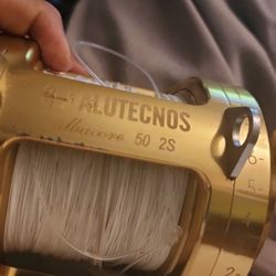 Alu TECNOS ALBACORE 50 2 SPEED SALTWATER FISHING REEL