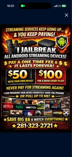 Unlock Streaming device