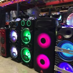 Bluetooth party speakers warehouse-direct best price & quality!