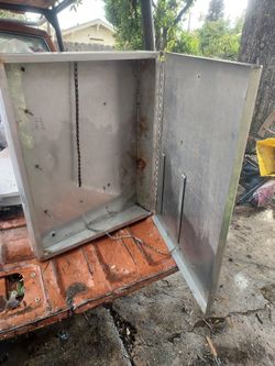 Stainless Steel Wall Cabinet Desk