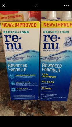 Bausch & Lomb ReNu Advance Formula Eye Care Solution