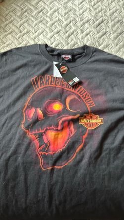 Harley-Davidson Skull Graphic T-Shirt