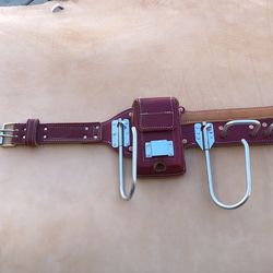 Concrete Finisher Leather Tool Belt