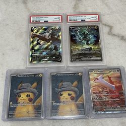 Lugia, Zekrom, Van Gogh Pika, Latias