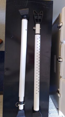 2 Master Adjustable Door Security Posts