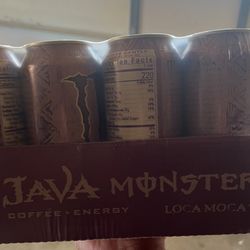 Java Monster Coffee 12 Pack