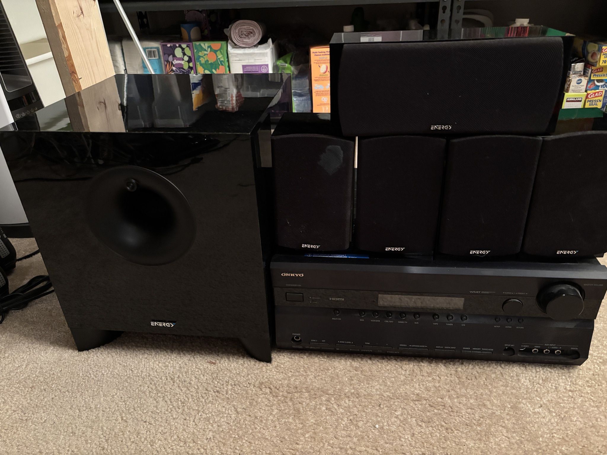 Onkyo TX-SR605 + Energy Take Classic 5.1
