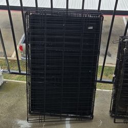 Double Door Collapsible Dog Crate [Medium]