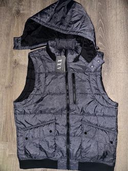Armani exchange sleeveless jacket