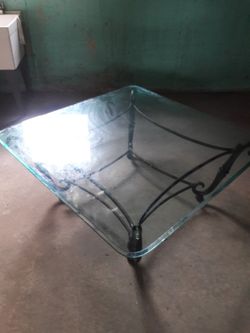 Glass table