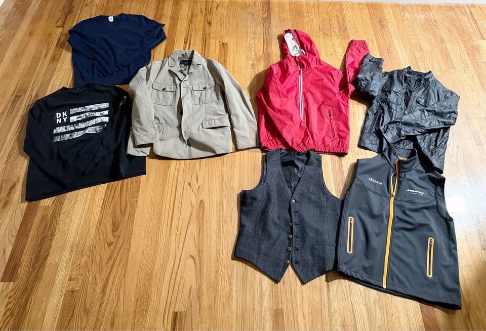 Bundle Men’s Jackets Sweaters- S/M