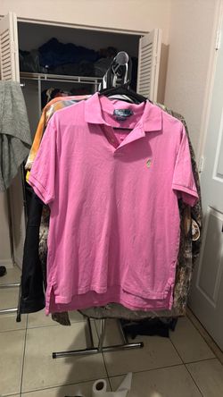 Men’s Pink Ralph Lauren Polo Shirt