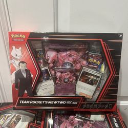 Pokemon Team Rocket’s Mewtwo Ex Box