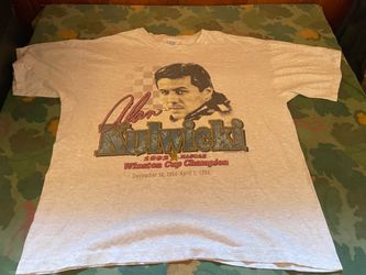 Vintage 1990s Nascar Winston Cup alan kuwicki shirt size large