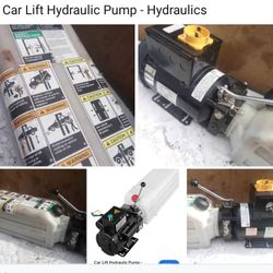 Car Lift Hydraulic Pump - Hydraulics