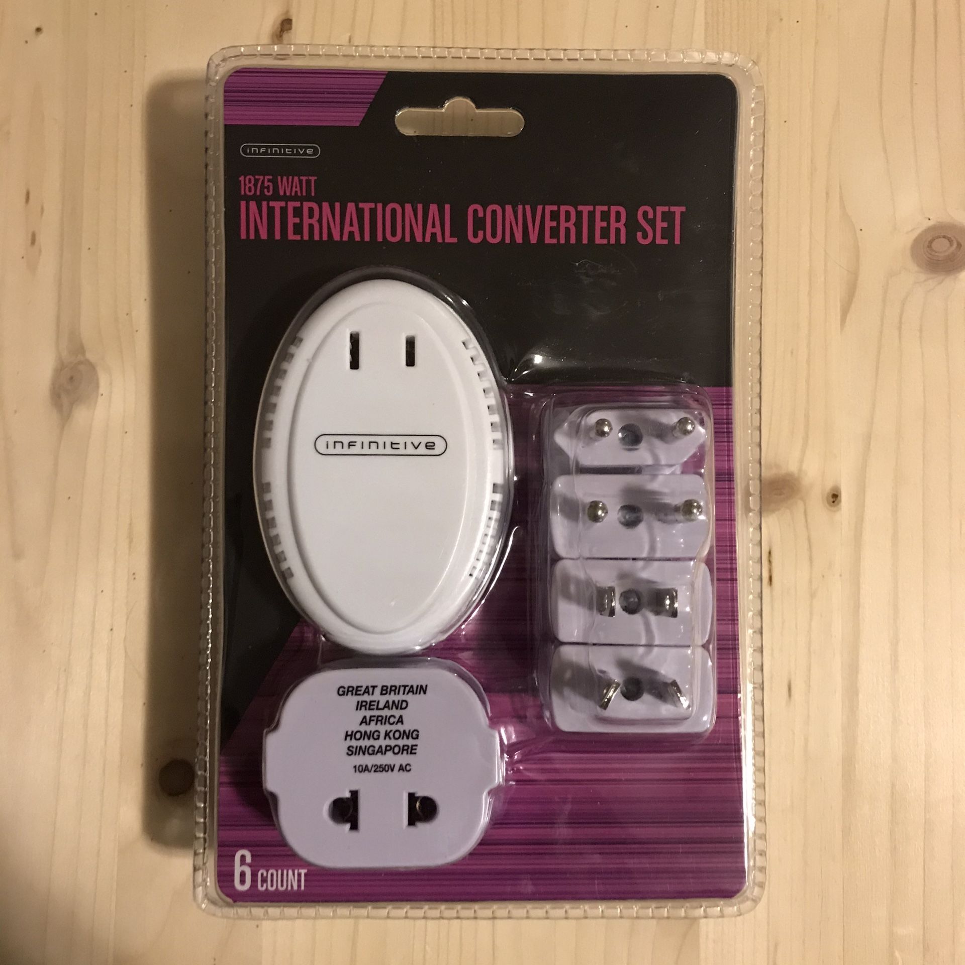 International Wall Plug Set