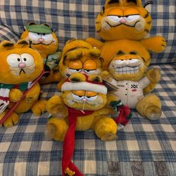 Garfield Plush Lot