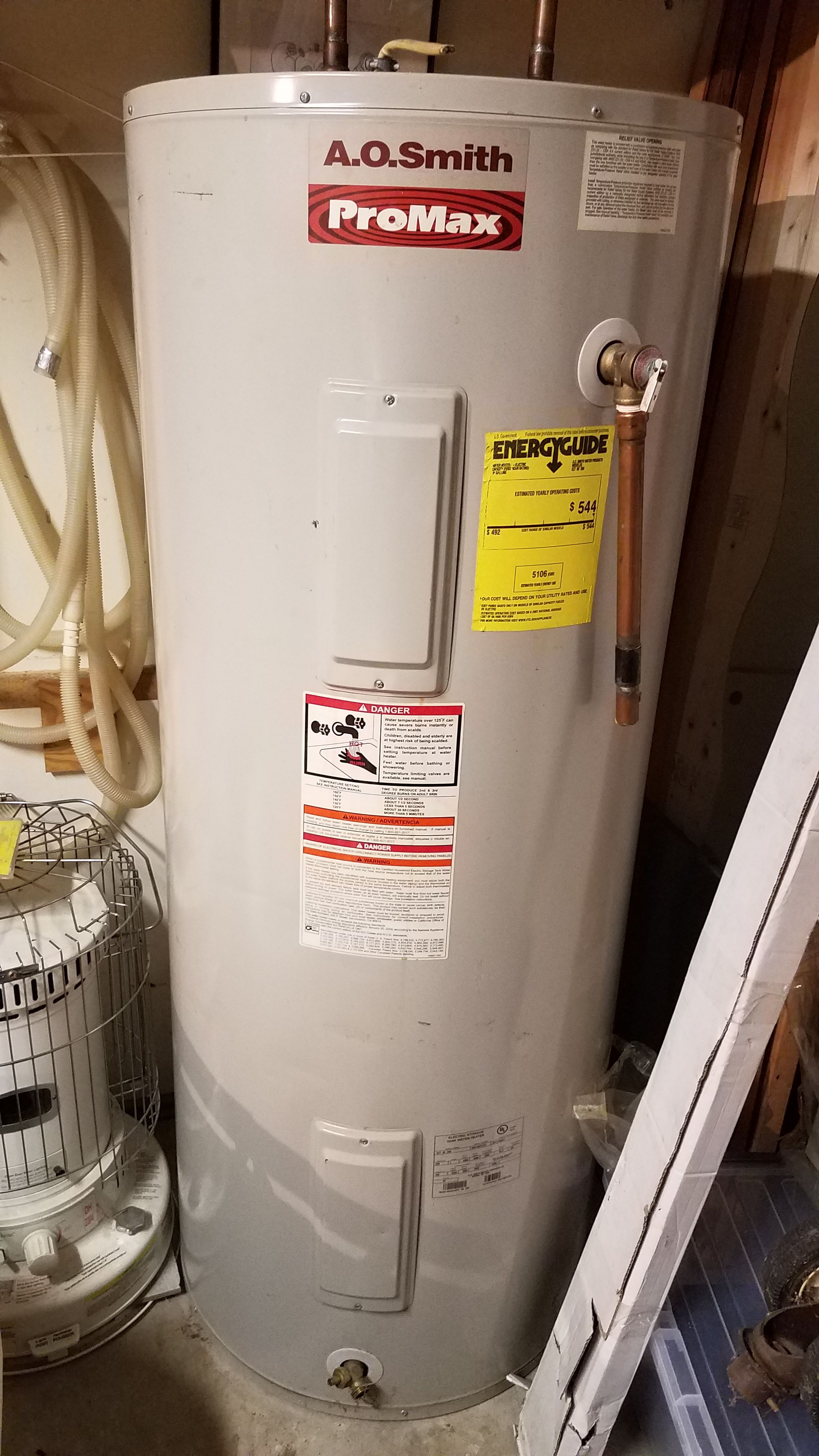 80 gallon electric water heater