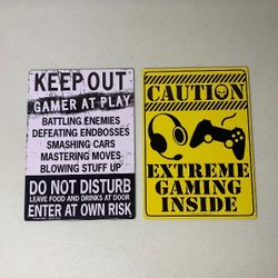 Gamer Signs
