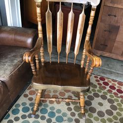 Unique Clawed rocking Chair