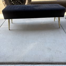 Suede Bench 