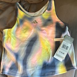 adidas Printed Tank Bra GIRLS L 14Y