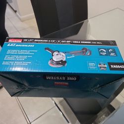 Makita 18 V LXT BRUSHLESS 4-1/2 / 5" CUT -OFF / ANGLE GRINDER