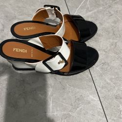 Authentic Fendi Wedges Size 38