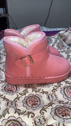 Girls Pink Boots Size 9.5 $12