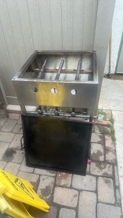 Commercial flat top grill/griddle, plancha