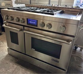 JENN-AIR 48” PRO-STYLE DUAL-FUEL RANGE – DOUBLE OVEN + GRIDDLE