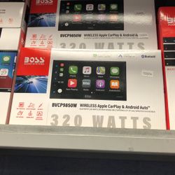 Boss Elite 7 Inch Touch Screen Stereo With Wirless Apple Carplay On Sale Today For 