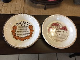 Pie dishes