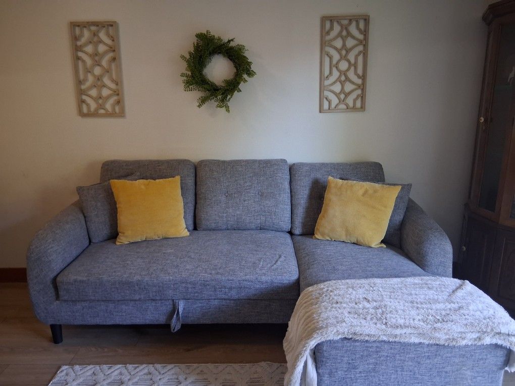 Grey Couch Bed