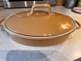 Country Living Oval Casserole Dish & Platter