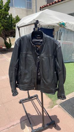 Motorcycle jacket leather