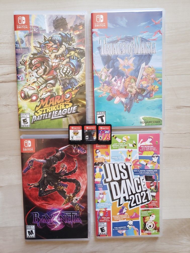 Switch Games Starting At 15$