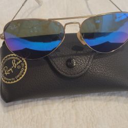Aviator Ray-Ban Polaroid Glasses Great Condition