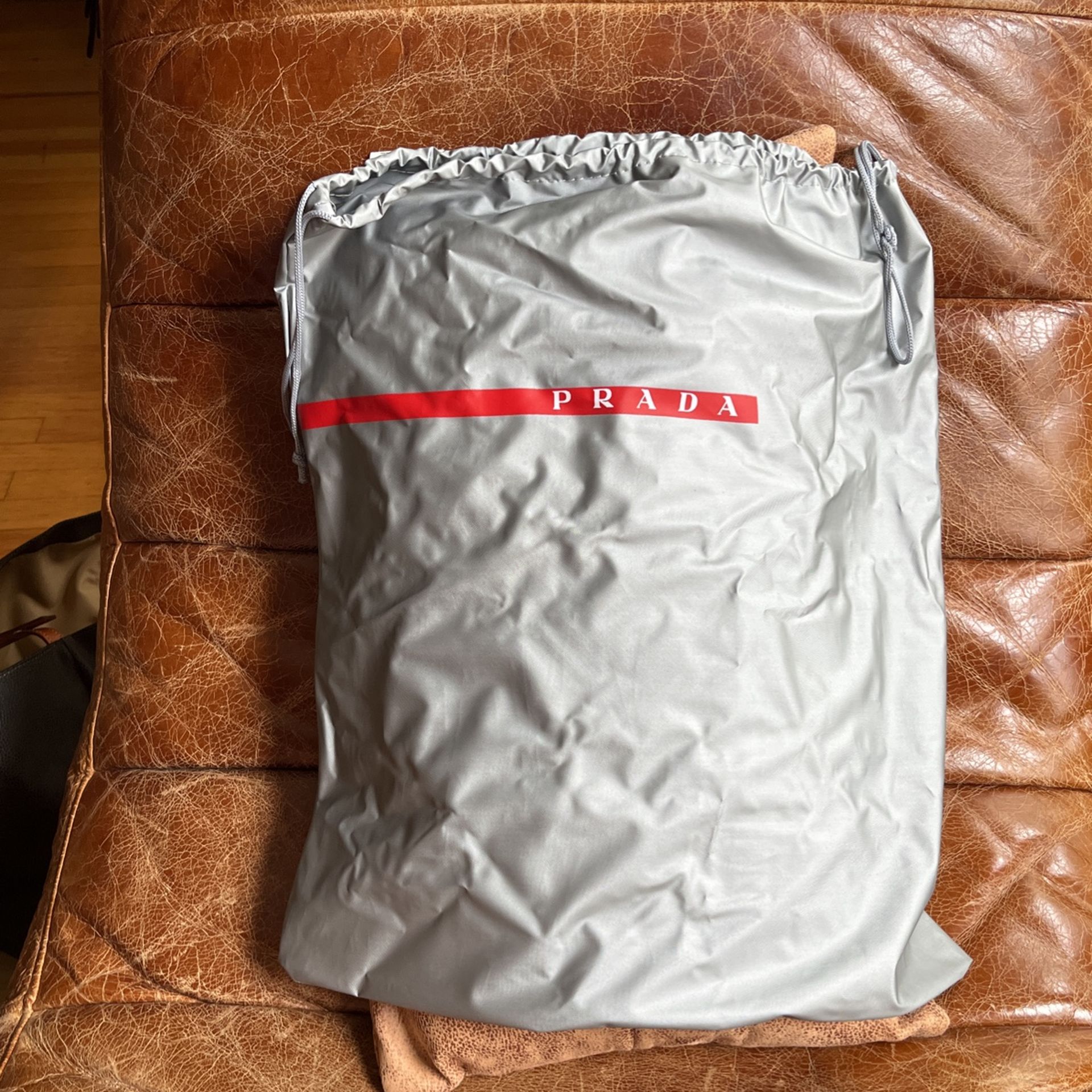 Authentic Prada Durable Book Boot Bag 