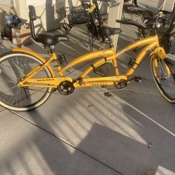 tandem bike Kulana beach cruiser